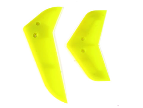 EK1-0419G - Vertical & Horizontal Tail Blade Set (Green) - Belt