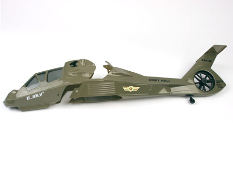 EK1-0596 - Fuselage Comanche (Dark Green)