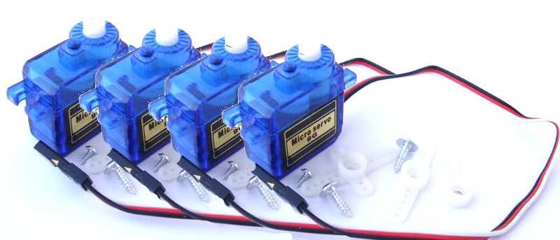 SG90X4 - 4 Micro servo 9g SG90 Esky CopterX Align Walkera Skyartec