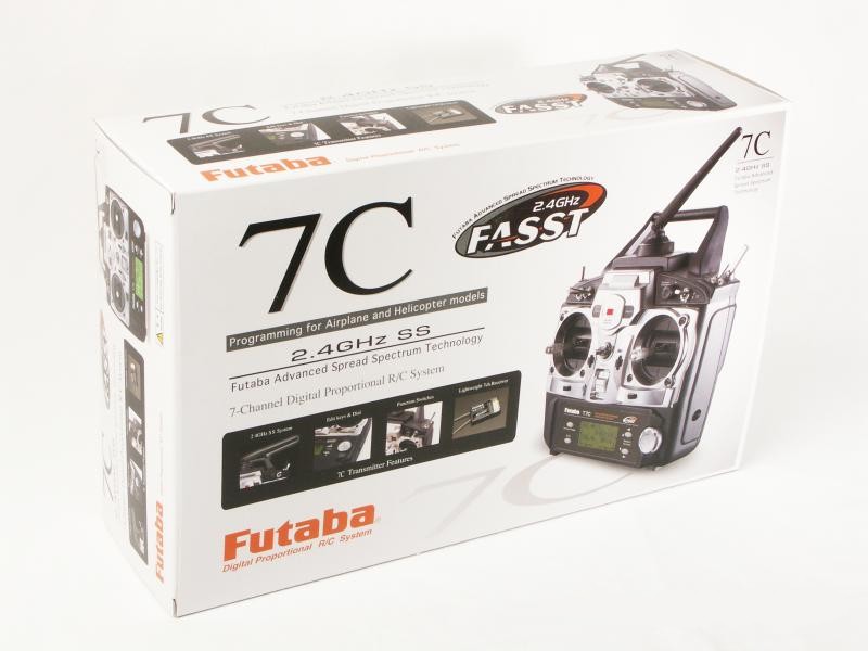 7CP2.4 - Radio Futaba 7CP 2.4 GHz 7ch Tx & R617FS Rx