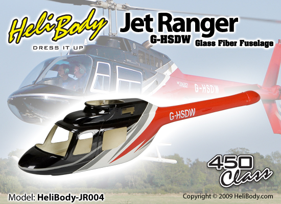HB-JR004 - Jet Ranger G-HSDW Glass Fiber