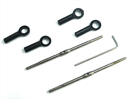 XTM002 - Titanium Turnbuckles 44mm x M1.8 (suitable for King 2 a