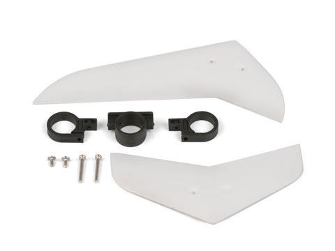 EK1-0545 - Vertical & Horizontal Tail Fin Set (White)