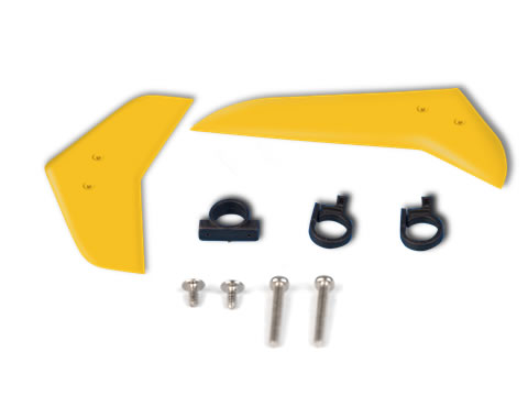 EK1-0546 - Vertical & Horizontal Tail Blade Set (Yellow)