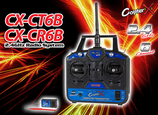CX-CT6B - Transmitter with CX-CR6B receiver New 2011