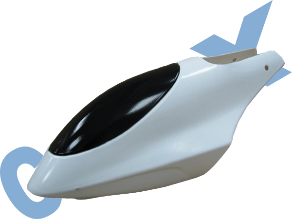 CX450-07-09 -  Canopy (White) Coptex 450 V2