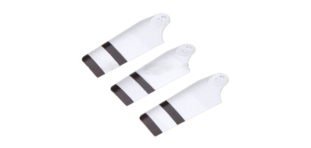 HM-4F200LM-Z-02S - Tail Blade (Silver) for 4F200LM HM-4F200LM-Z-02S - Tail Blade (Silver) for 4F200LM