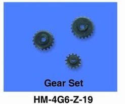 HM-4G6-Z-19 - Gear Set Walkera 4G6/V120D01 HM-4G6-Z-19 - Gear Set Walkera 4G6/V120D01