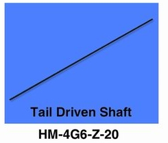 HM-4G6-Z-20 - Tail Driven Shaft Walkera 4G6/V120D01 HM-4G6-Z-20 - Tail Driven Shaft Walkera 4G6/V120D01
