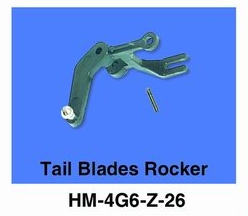 HM-4G6-Z-26 - Tail Blades Rocker Walkera 4G6/V120D01 HM-4G6-Z-26 - Tail Blades Rocker Walkera 4G6/V120D01